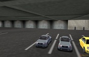Guess that which one is the player car and which one is the parked car?