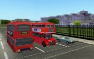 Extra Traffic Double Decker Bus