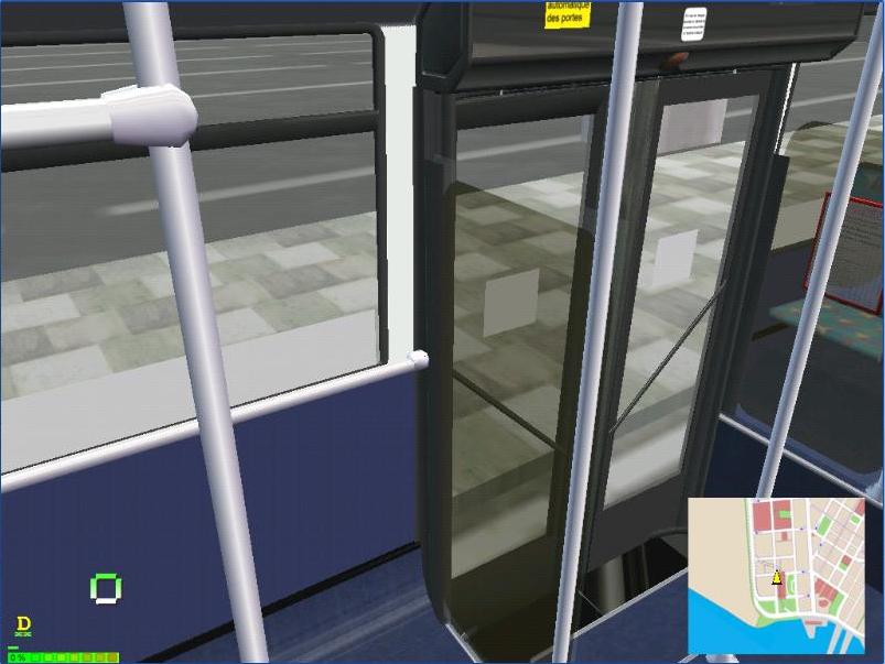 (A passenger in the Heuliez GX 187 at a bus stop) Hey, bus driver, can I please get off? Hey, could you please open the doors? Hey, can't you hear me? I said...OPEN THE DOORS!!! If you won't open the doors within 5 seconds, I'll...(bus driver ignores this