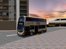 A virtual KMB bus that is converted from 12m to 9m.