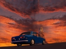 Oh my old Datsun, in a beautiful evening...