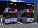 The Left one is my friend.We tried this bus and this New addon for NTWEST when we found the bus.And we did an amazing thing.Use"Rear" Gear,Then the light blinks!Great Fun!^^