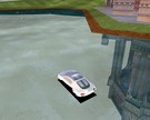 22nd century car hovering over water.:)